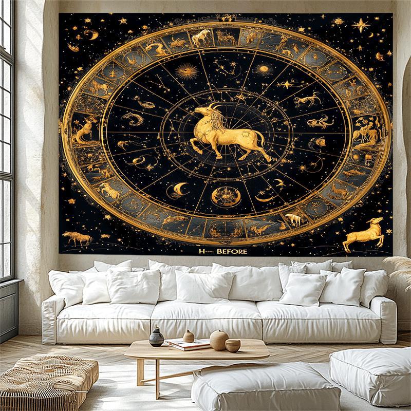 Elegant Zodiac Constellation T - Star Map Poster recension och pris