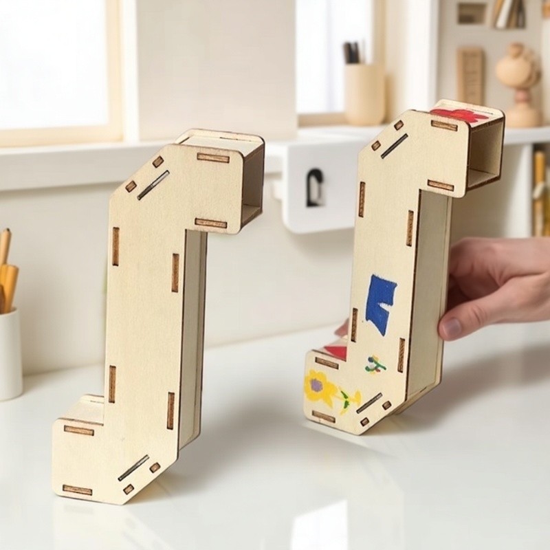 DIY Wooden Periscope Making Ki - Science Project Toys Making recension och pris