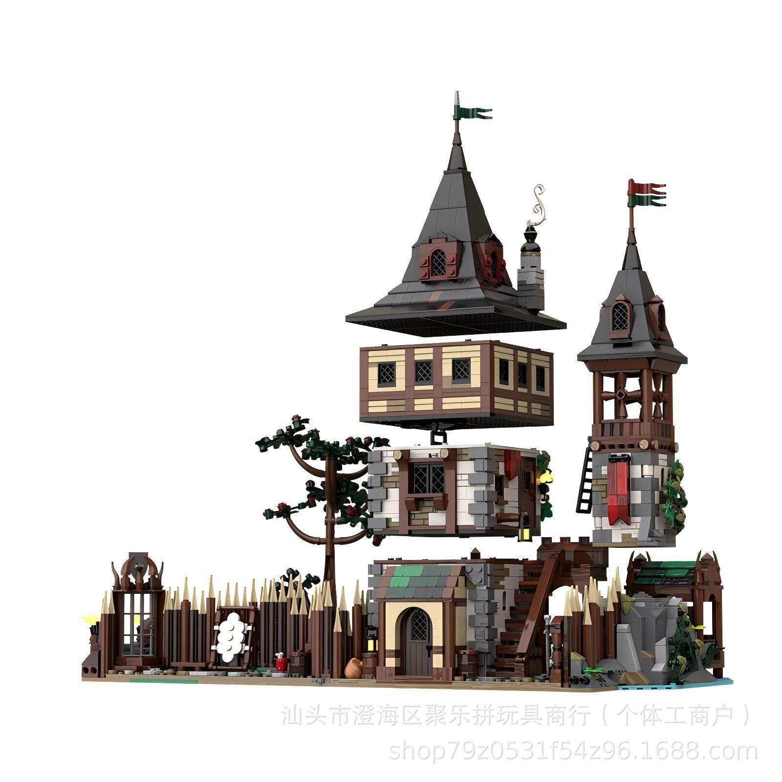 MOC Bear King Castle Mosaic Bu - Hobby Is Science recension och pris